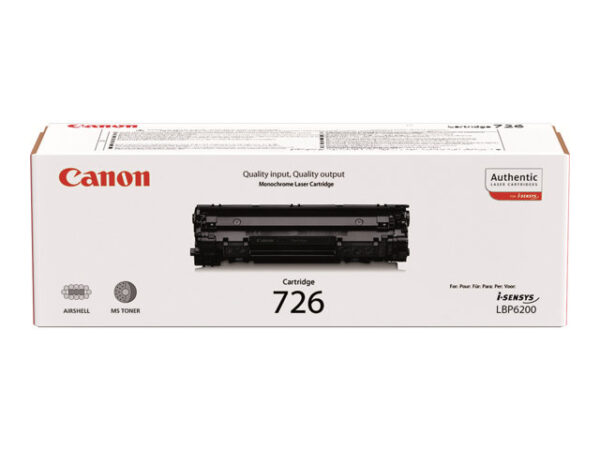 3483B002 Canon CRG-726 - nero - originale - cartuccia toner - immagine 3