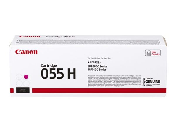 3018C002 Canon 055 H - alta capacità - magenta - originale - cartuccia toner - immagine 4