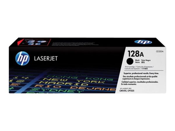 CE320A HP 128A - nero - originale - LaserJet - cartuccia toner (CE320A) - immagine 2