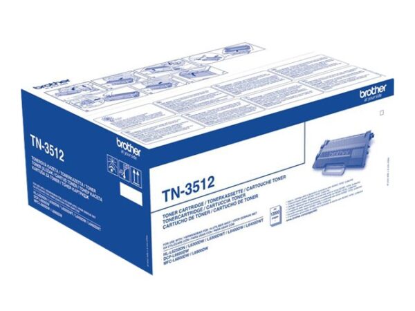 TN3512 Brother TN3512 - nero - originale - cartuccia toner - immagine 5