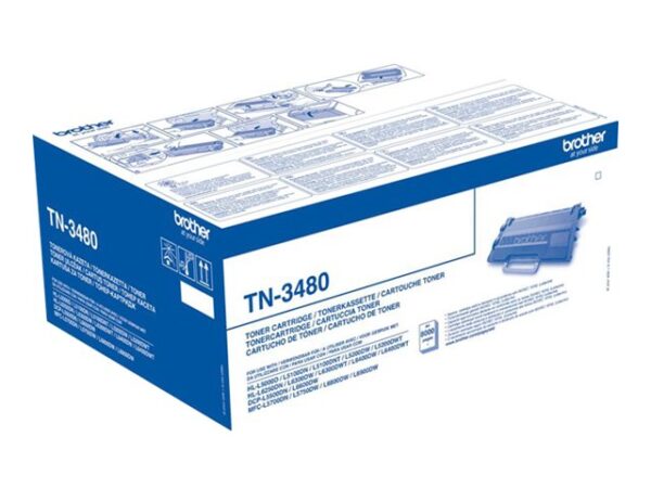 TN3480 Brother TN3480 - Alta resa - nero - originale - cartuccia toner - immagine 4