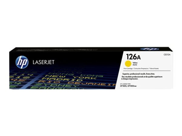 CE312A HP 126A - giallo - originale - LaserJet - cartuccia toner (CE312A) - immagine 3