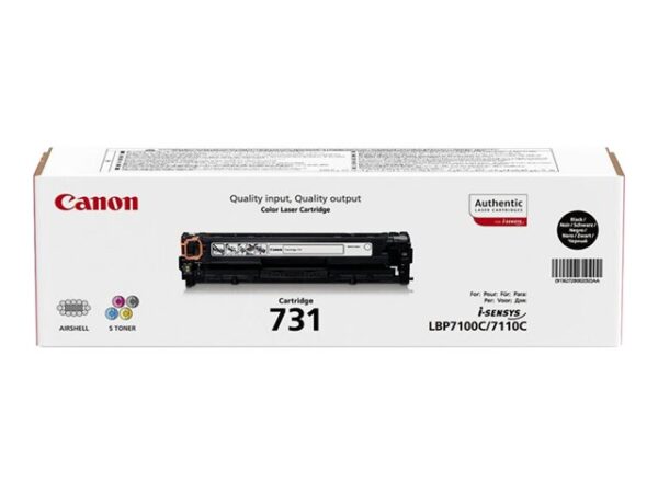 6272B002 Canon 731 BK - nero - originale - cartuccia toner - immagine 4