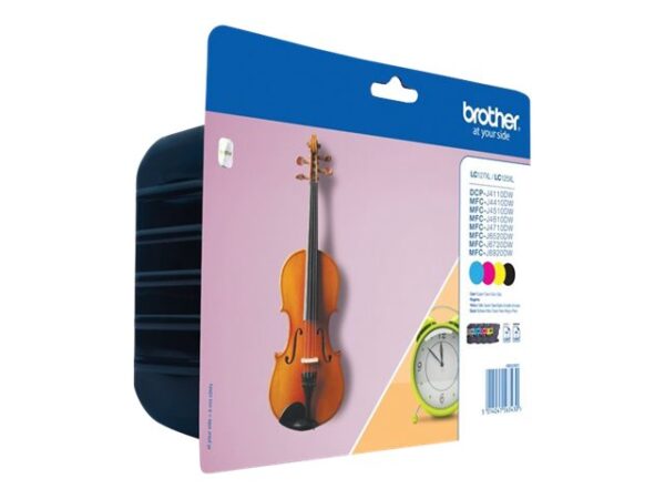 LC127XLVALBP Brother LC127XL Confezione originale da 4 cartucce - confezione da 4 - alta capaci... - immagine 5