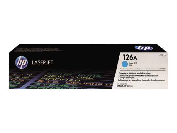 CE311A HP 126A - ciano - originale - LaserJet - cartuccia toner (CE311A) - immagine 5