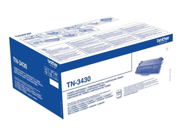 TN3430 Brother TN3430 - nero - originale - cartuccia toner - immagine 5