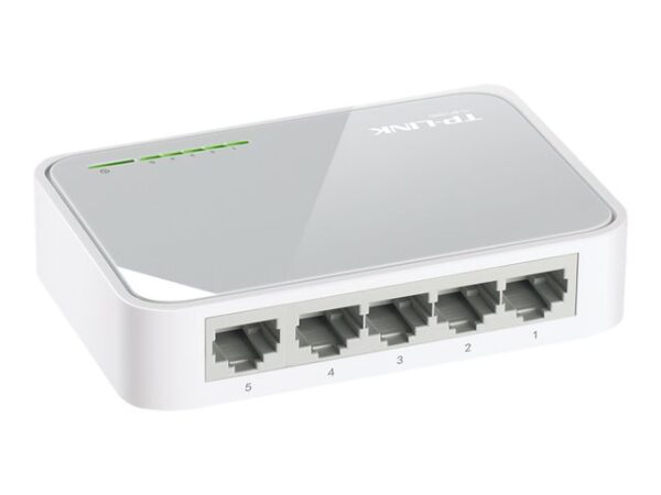 TL-SF1005D TP-Link TL-SF1005D 5-Port 10/100Mbps Desktop Switch - switch - 5 porte - immagine 4