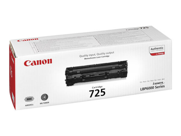 3484B002 Canon CRG-725 - nero - originale - cartuccia toner - immagine 5