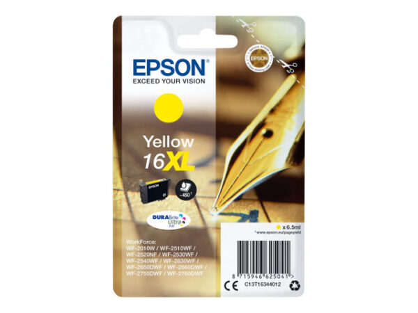 C13T16344012 Epson 16XL - XL - giallo - originale - cartuccia d'inchiostro - immagine 5