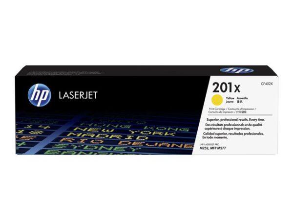 CF402X HP 201X - Alta resa - giallo - originale - LaserJet - cartuccia toner (CF402X) - immagine 5