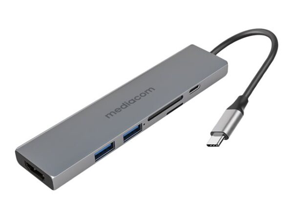 MD-C312 MEDIACOM MD-C312 - Docking station - USB-C 3.1 - HDMI