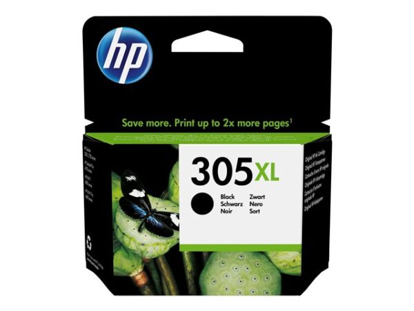 3YM62AE HP 305XL - Alta resa - pigmento nero - originale - cartuccia d'inchiostro - immagine 2