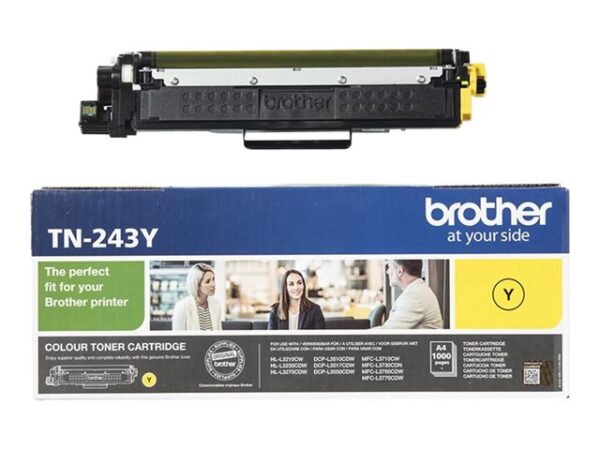 TN243Y Brother TN243Y - giallo - originale - cartuccia toner - immagine 5