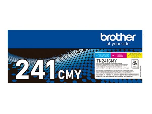 TN241CMY Brother TN241CMY - confezione da 3 - giallo, ciano, magenta - originale - cartuccia to... - immagine 4