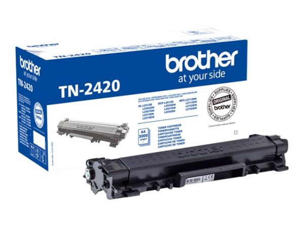 TN2420 Brother TN2420 - Alta resa - nero - originale - cartuccia toner