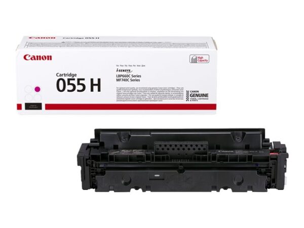 3018C002 Canon 055 H - alta capacità - magenta - originale - cartuccia toner