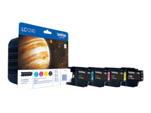 LC1240VALBP Brother LC1240 Confezione da 4 cartucce inkjet originali - confezione da 4 - nero, ...