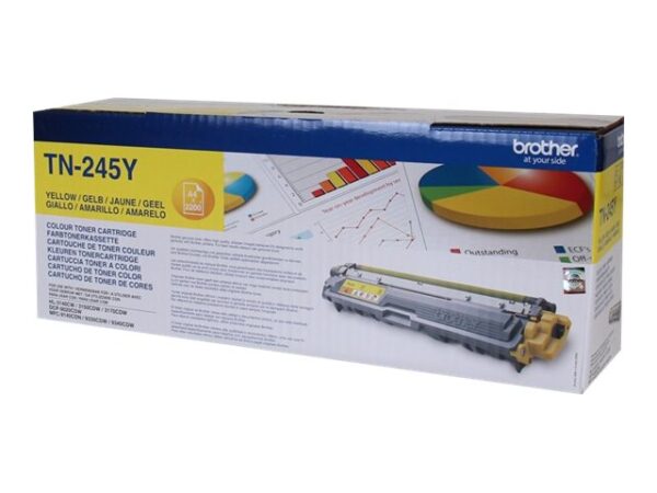 TN245Y Brother TN245Y - giallo - originale - cartuccia toner - immagine 2