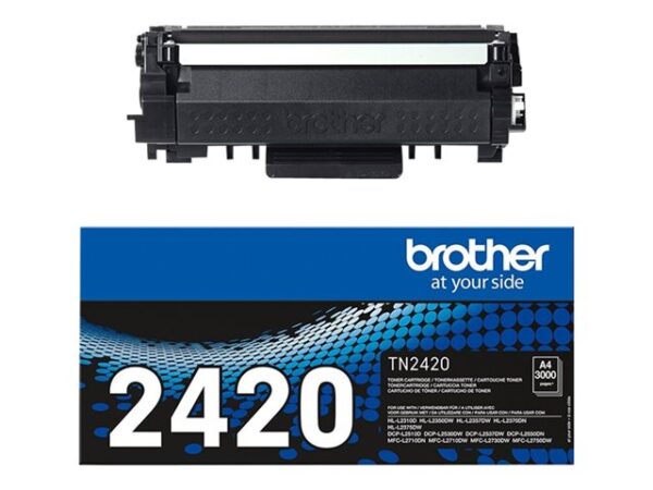 TN2420 Brother TN2420 - Alta resa - nero - originale - cartuccia toner - immagine 2