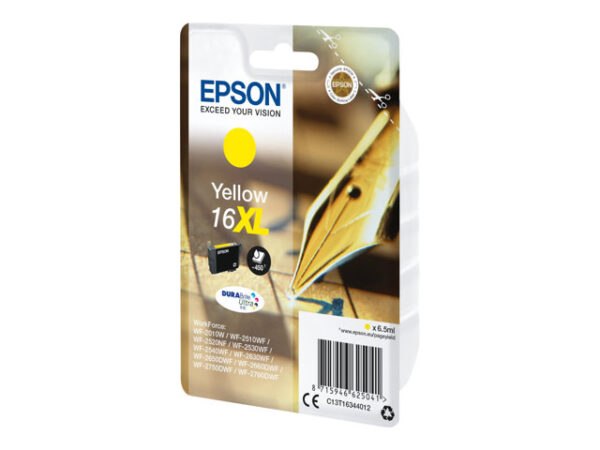 C13T16344012 Epson 16XL - XL - giallo - originale - cartuccia d'inchiostro