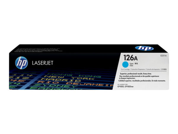 CE311A HP 126A - ciano - originale - LaserJet - cartuccia toner (CE311A)