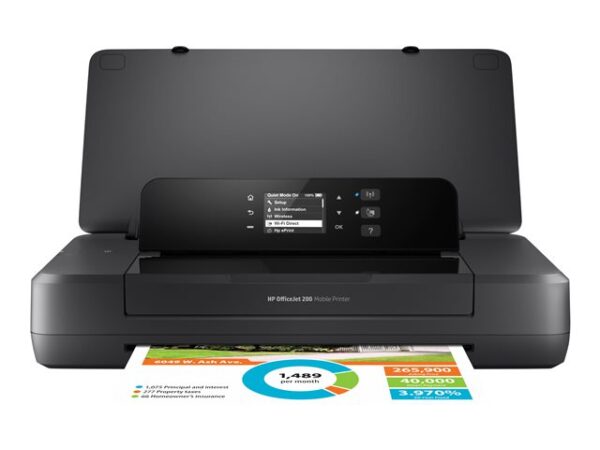 CZ993A HP Officejet 200 Mobile Printer - stampante - colore - ink-jet - immagine 3