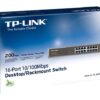 TL-SF1016DS TP-Link TL-SF1016DS - switch - 16 porte - montabile su rack - immagine 2