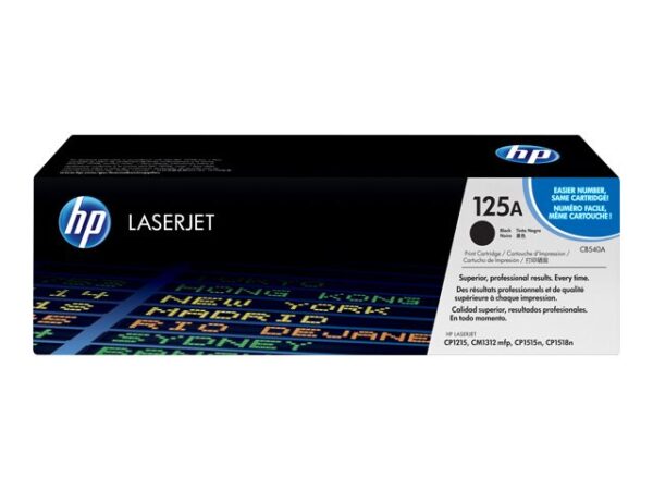 CB540A HP 125A - nero - originale - LaserJet - cartuccia toner (CB540A) - immagine 2