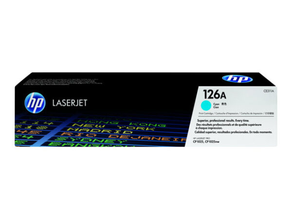 CE311A HP 126A - ciano - originale - LaserJet - cartuccia toner (CE311A) - immagine 3