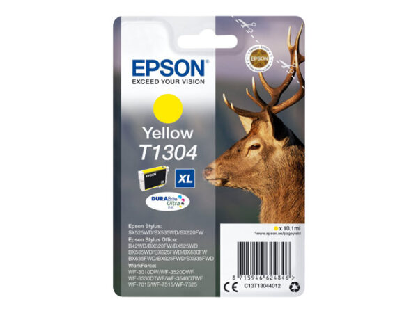 C13T13044012 Epson T1304 - misura XL - giallo - originale - cartuccia d'inchiostro - immagine 2