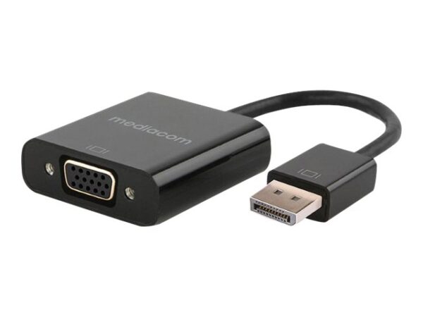 MD-M300 MEDIACOM MD-M300 - adattatore video - DisplayPort a HD-15 (VGA)