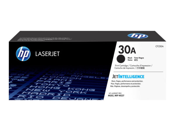 CF230A HP 30A - nero - originale - LaserJet - cartuccia toner (CF230A) - immagine 2