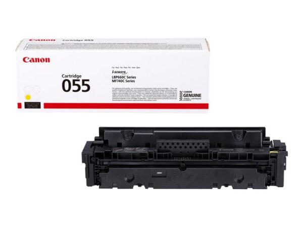 3013C002 Canon 055 - giallo - originale - cartuccia toner - immagine 2