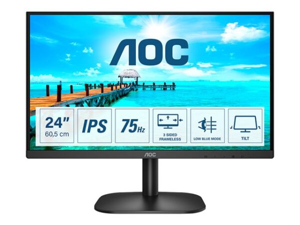 24B2XDA AOC 24B2XDA - monitor a LED - Full HD (1080p) - 24" - immagine 3